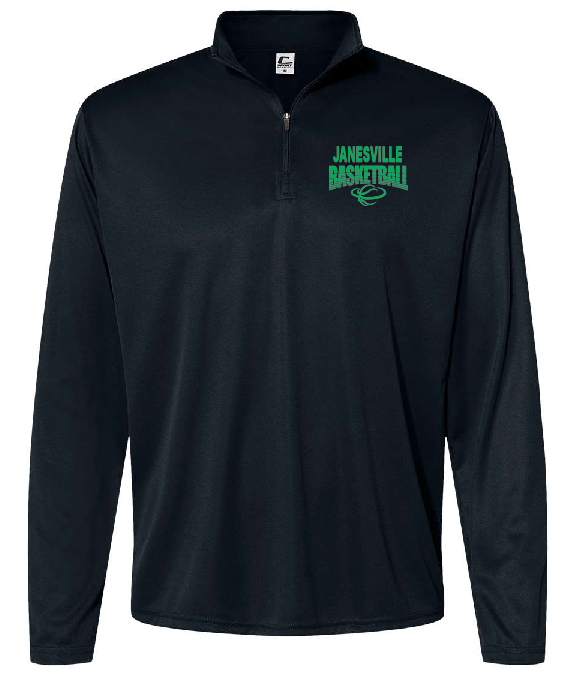 Janesville Basketball 1/4 Zip Pullover (7 options)