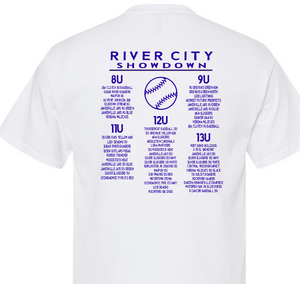 River City Showdown Baseball Tourney T-shirt (Please read notes!)