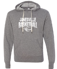 Load image into Gallery viewer, Janesville Basketball Midweight French Terry Hooded Sweatshirt (4 options)
