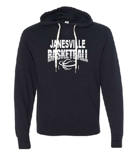 Janesville Basketball Midweight French Terry Hooded Sweatshirt (4 options)