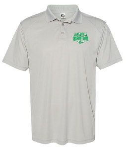 Janesville Basketball Polyester Polos (12 options)