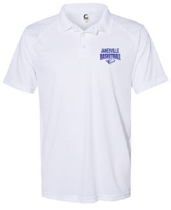 Janesville Basketball Polyester Polos (12 options)