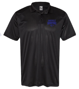 Janesville Basketball Polyester Polos (12 options)