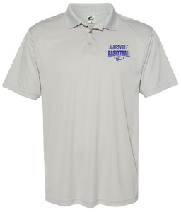 Janesville Basketball Polyester Polos (12 options)