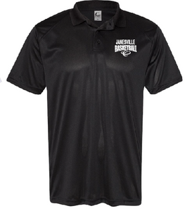 Janesville Basketball Polyester Polos (12 options)