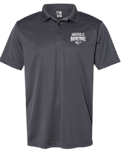 Janesville Basketball Polyester Polos (12 options)