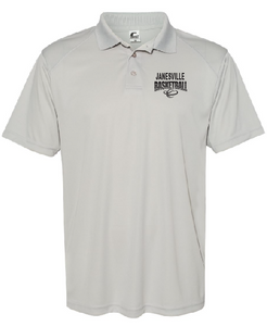 Janesville Basketball Polyester Polos (12 options)