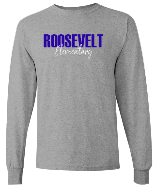 Roosevelt Elementary Long Sleeve T-Shirt (2 options)