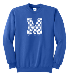 Monroe M Logo Crewneck Sweatshirt