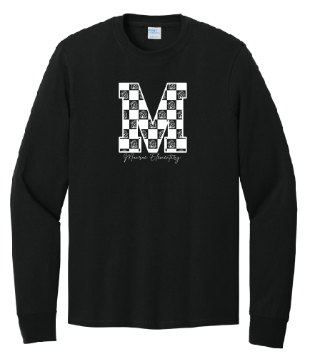 Monroe M Logo Long Sleeve T-Shirt