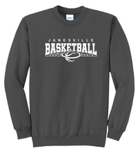 Load image into Gallery viewer, Janesville Basketball Crewneck Sweatshirt (6 options)
