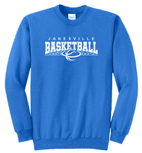 Load image into Gallery viewer, Janesville Basketball Crewneck Sweatshirt (6 options)
