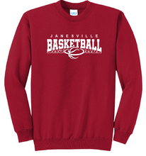 Load image into Gallery viewer, Janesville Basketball Crewneck Sweatshirt (6 options)
