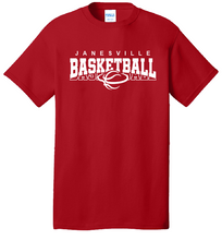 Load image into Gallery viewer, Janesville Basketball T-Shirt (7 options)
