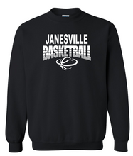 Load image into Gallery viewer, Janesville Basketball Crewneck Sweatshirt (10 color options)
