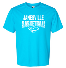 Load image into Gallery viewer, Janesville Basketball Performance T-shirts (8 color options)
