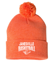 Load image into Gallery viewer, Janesville Basketball Beanies (8 color options)
