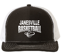 Load image into Gallery viewer, Janesville Basketball Snapback Trucker (6 color options)
