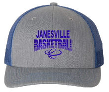 Load image into Gallery viewer, Janesville Basketball Snapback Trucker (6 color options)
