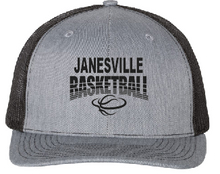 Load image into Gallery viewer, Janesville Basketball Snapback Trucker (6 color options)
