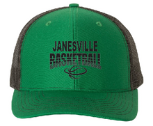 Load image into Gallery viewer, Janesville Basketball Snapback Trucker (6 color options)
