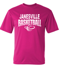 Load image into Gallery viewer, Janesville Basketball Performance T-shirts (8 color options)
