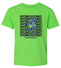 Load image into Gallery viewer, Mustangs Cotton T-shirt (3 color options)
