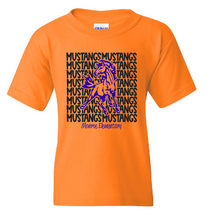 Load image into Gallery viewer, Mustangs Cotton T-shirt (3 color options)
