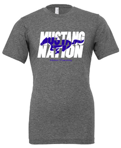 Mustang Nation CVC Jersey T-shirt