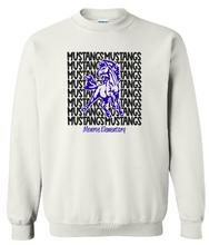 Load image into Gallery viewer, Mustangs Crew Sweatshirt (2 color options)

