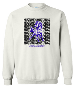 Mustangs Crew Sweatshirt (2 color options)
