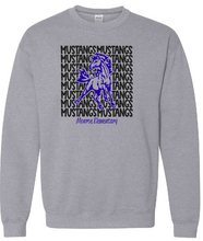 Load image into Gallery viewer, Mustangs Crew Sweatshirt (2 color options)
