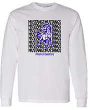 Load image into Gallery viewer, Mustangs Long Sleeve T-Shirt (3 color options)
