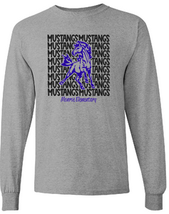 Mustangs Long Sleeve T-Shirt (3 color options)