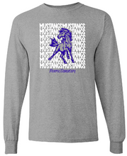 Load image into Gallery viewer, Mustangs Long Sleeve T-Shirt (3 color options)
