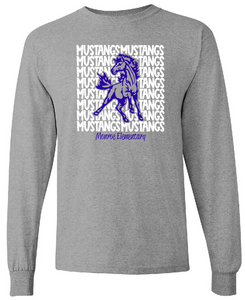 Mustangs Long Sleeve T-Shirt (3 color options)