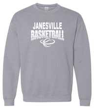 Load image into Gallery viewer, Janesville Basketball Crewneck Sweatshirt (10 color options)
