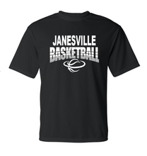 Load image into Gallery viewer, Janesville Basketball Performance T-shirts (8 color options)
